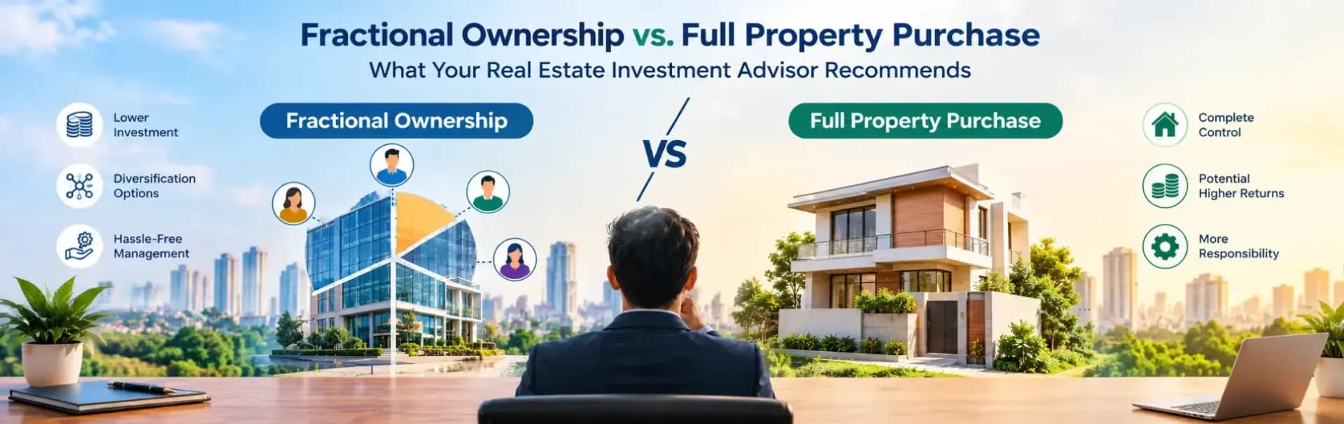 Fractional Ownership vs. Full Property Purchase: What Your Real Estate Investment Advisor Recommends