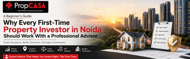 The Beginner's Guide to Noida Real Estate: Why You Need a Property Investment Advisor First
