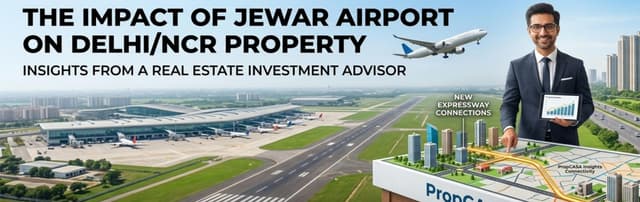 The Impact of Jewar Airport on Delhi/NCR Property: Insights from a Real Estate Investment Advisor
