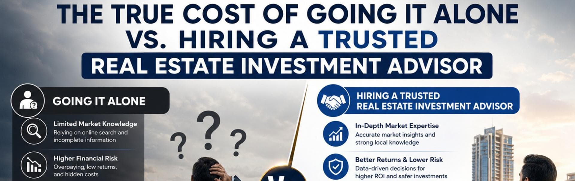 The True Cost of Going Alone vs Hiring a Trusted Real Estate Investment Advisor in Delhi-NCR